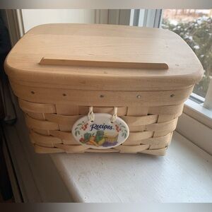 Longaberger recipe basket